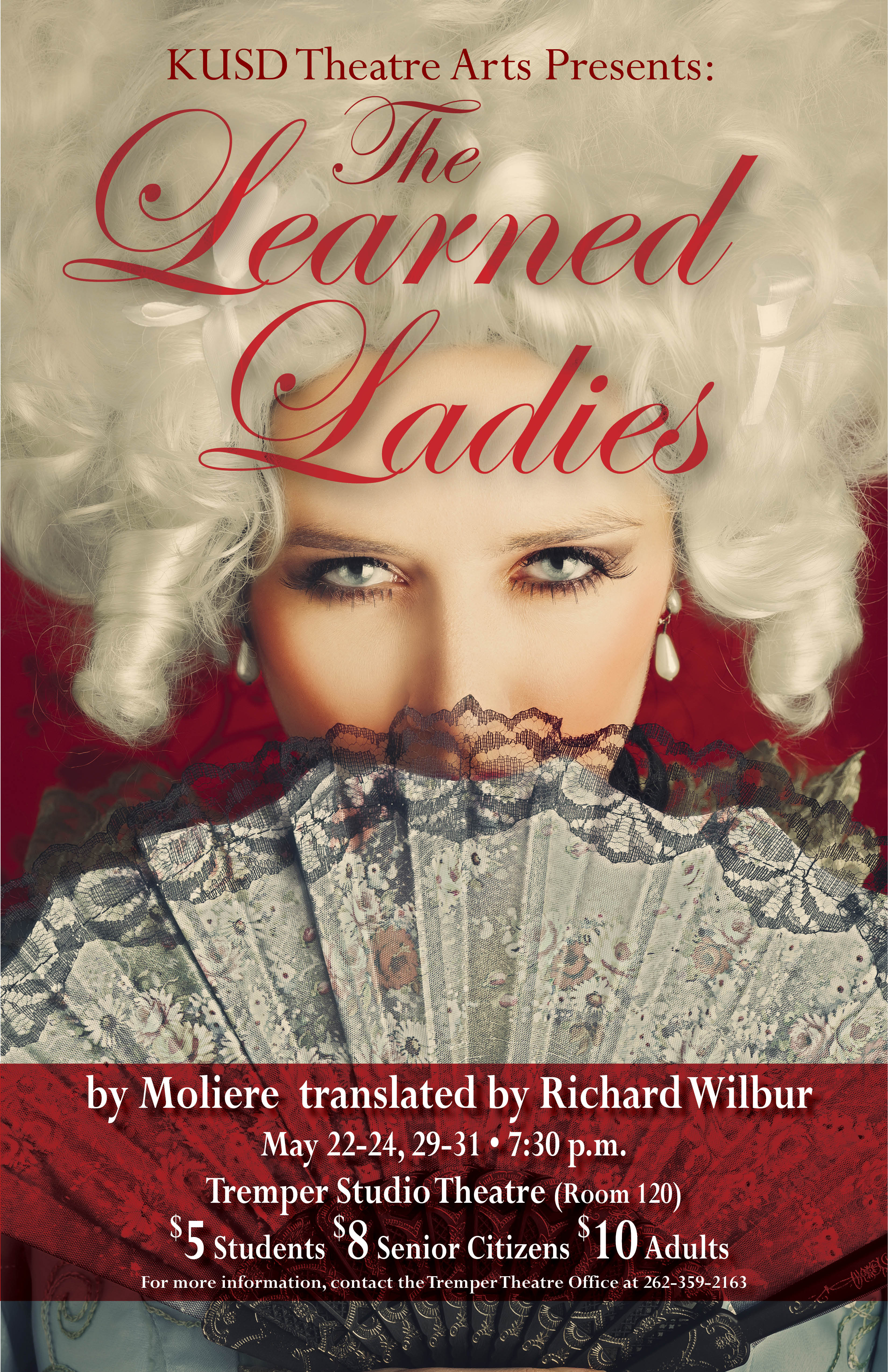 The poster for The Learned Ladies