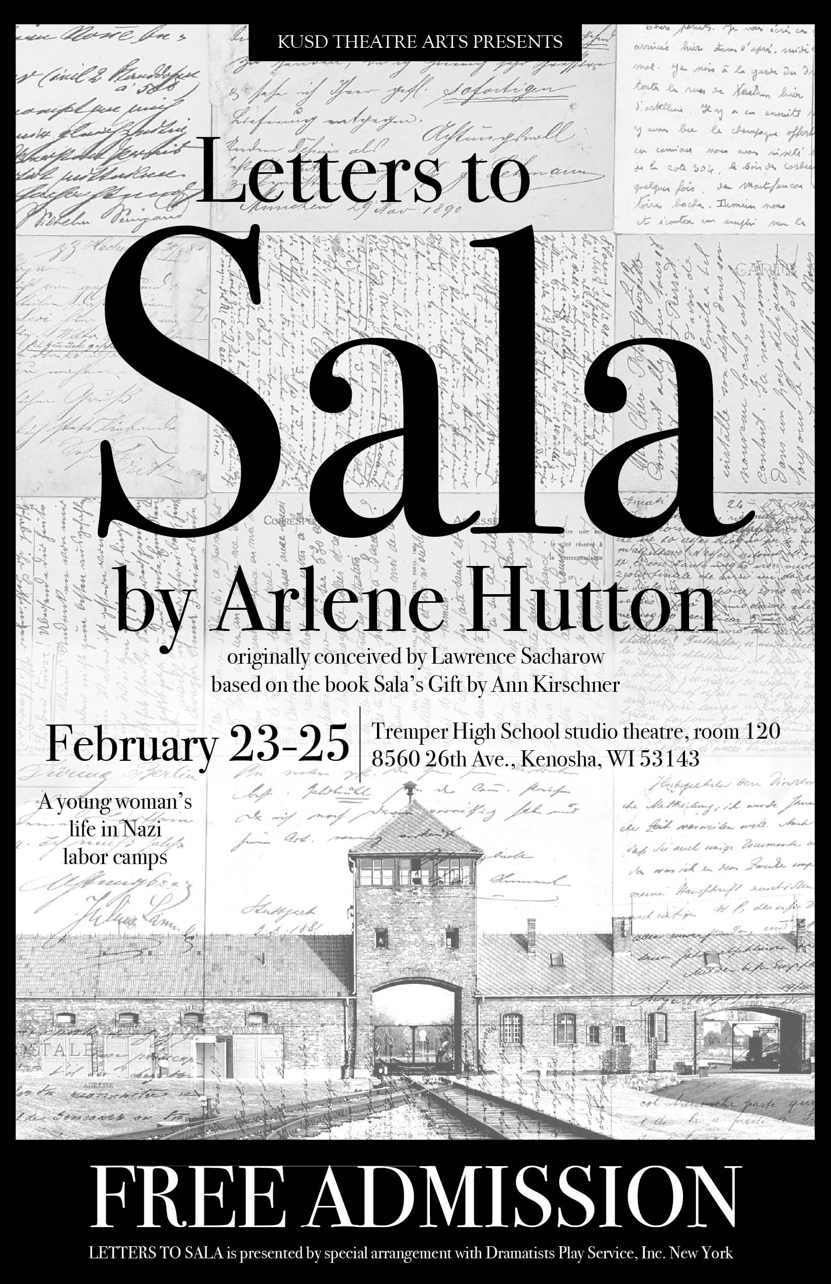 The poster for Letters To Sala