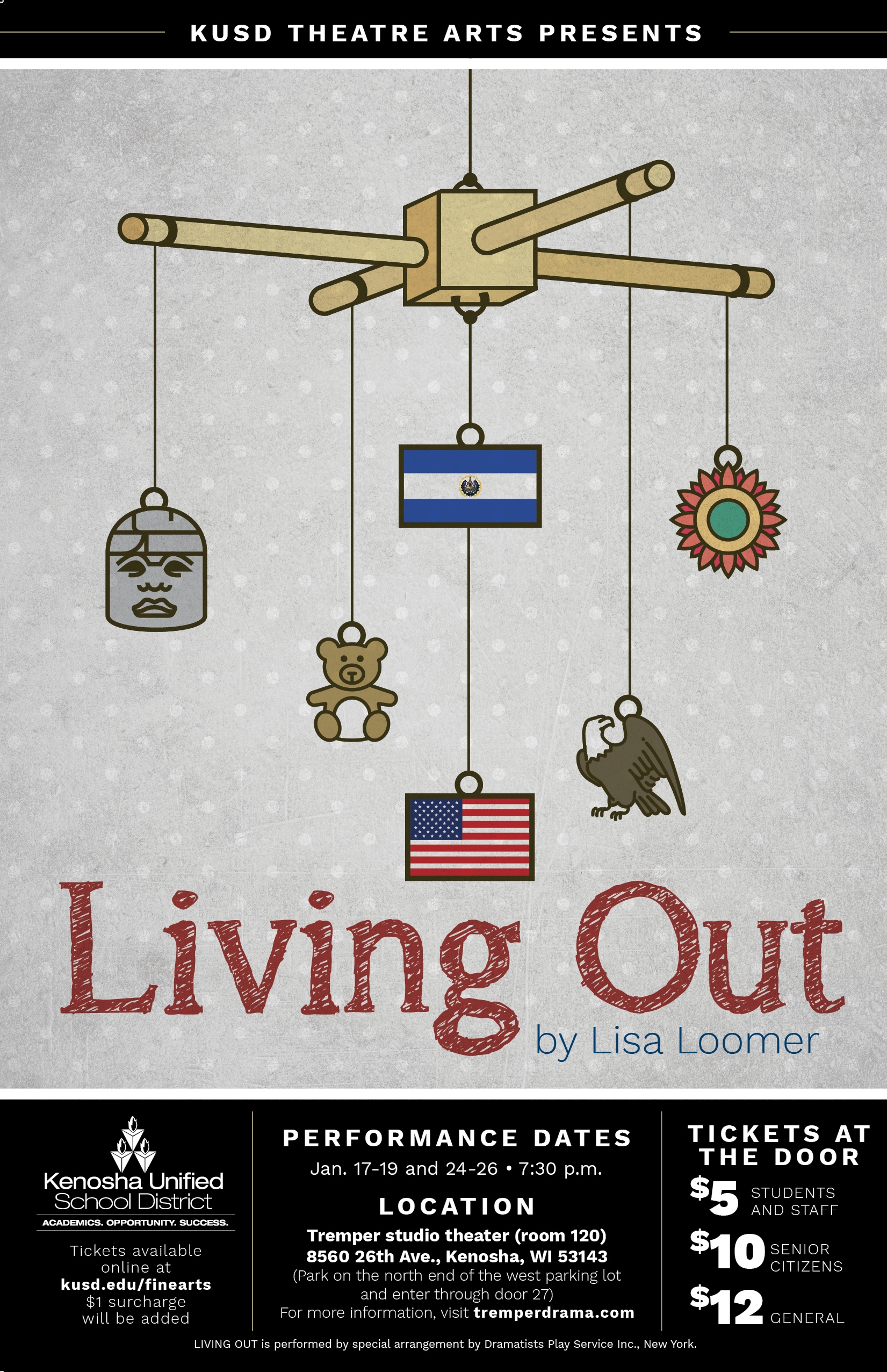 The poster for Living Out