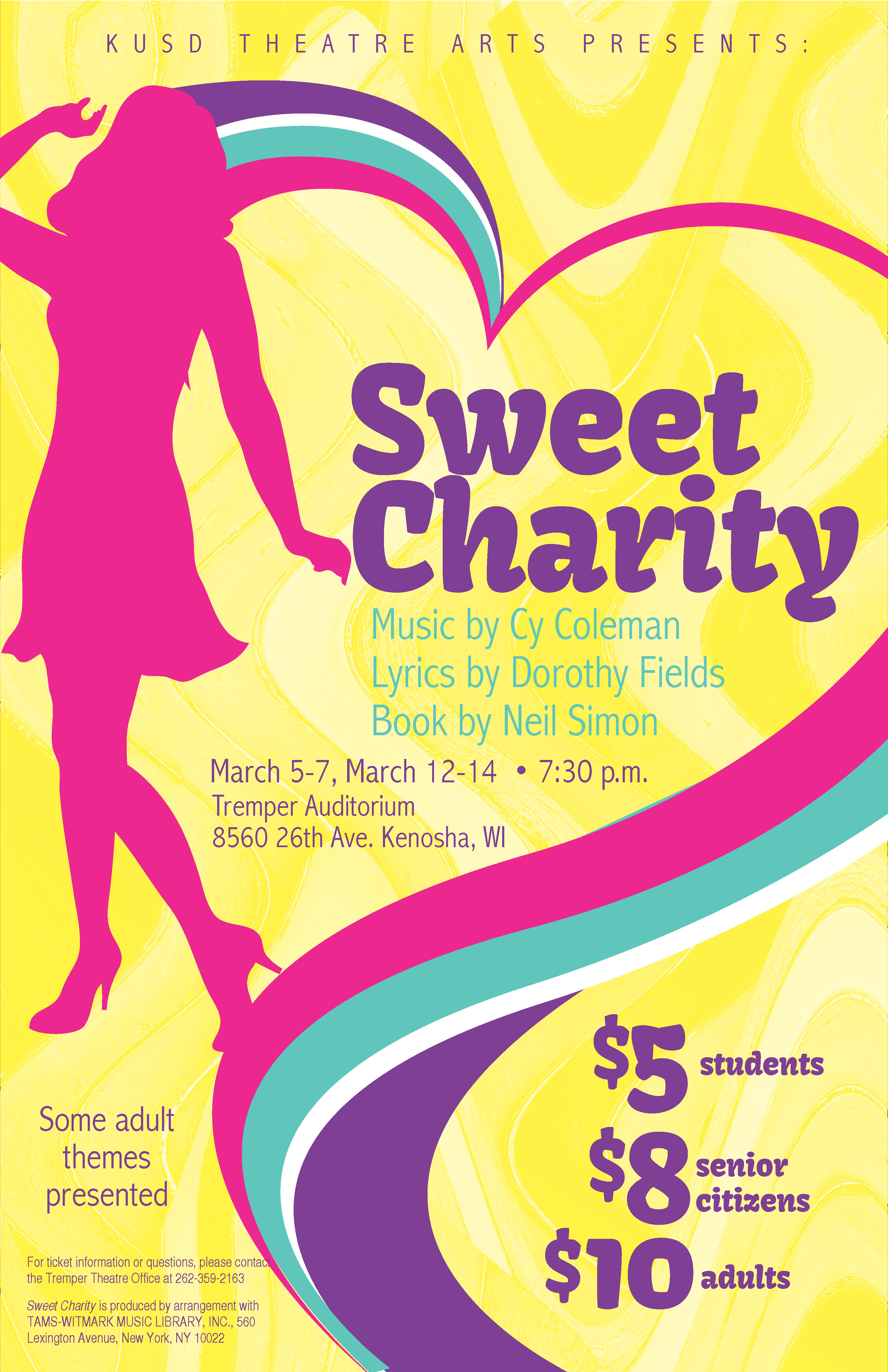 The poster for Sweet Charity