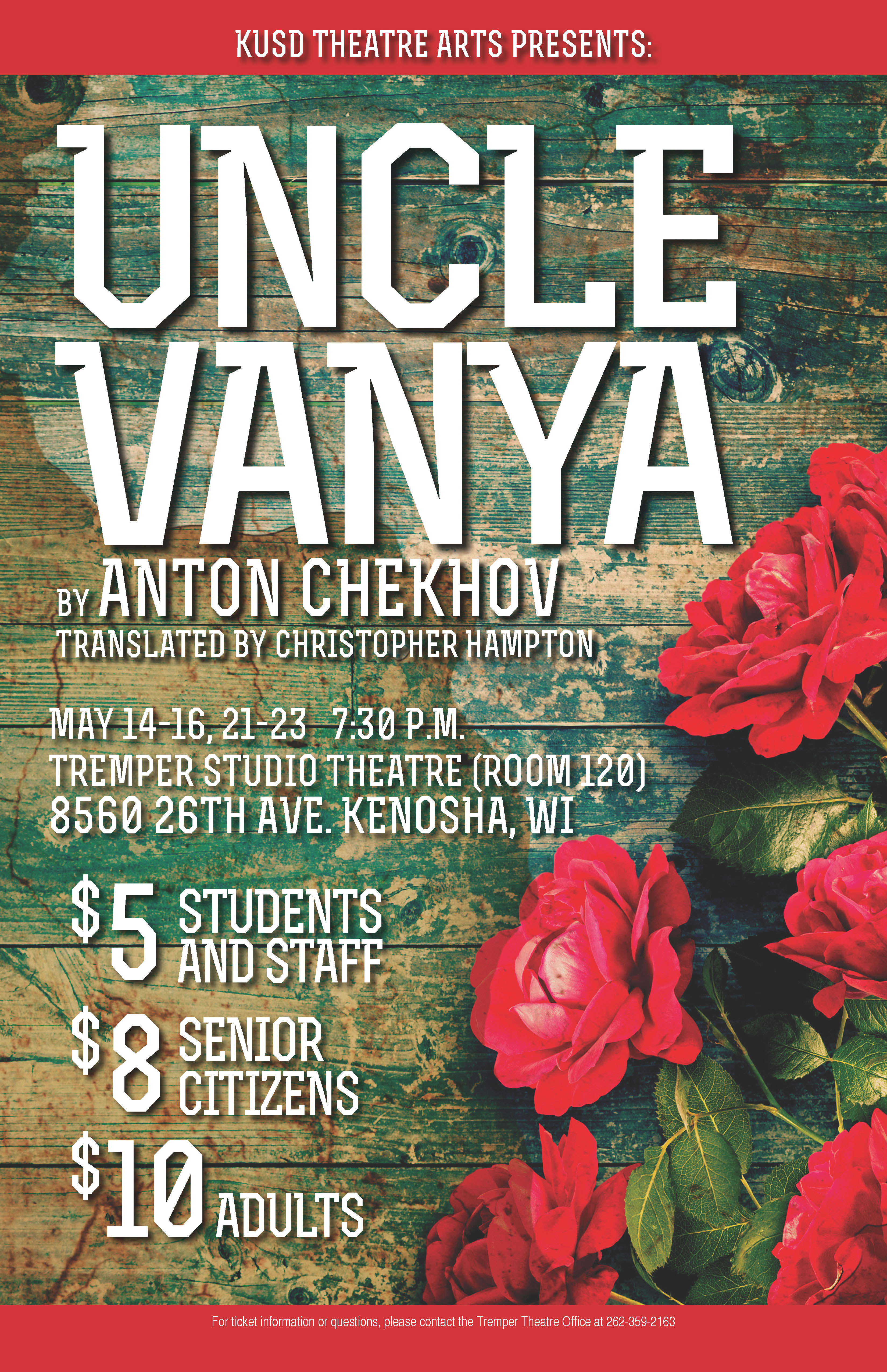 The poster for Uncle Vanya